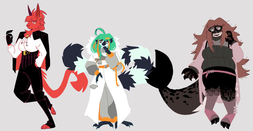 flatcolor, +2 characters