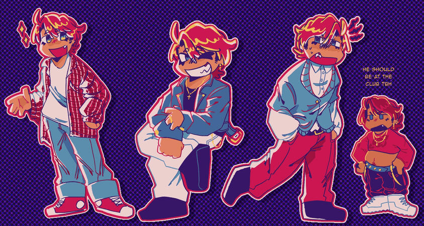 flatcolor, +3 characters