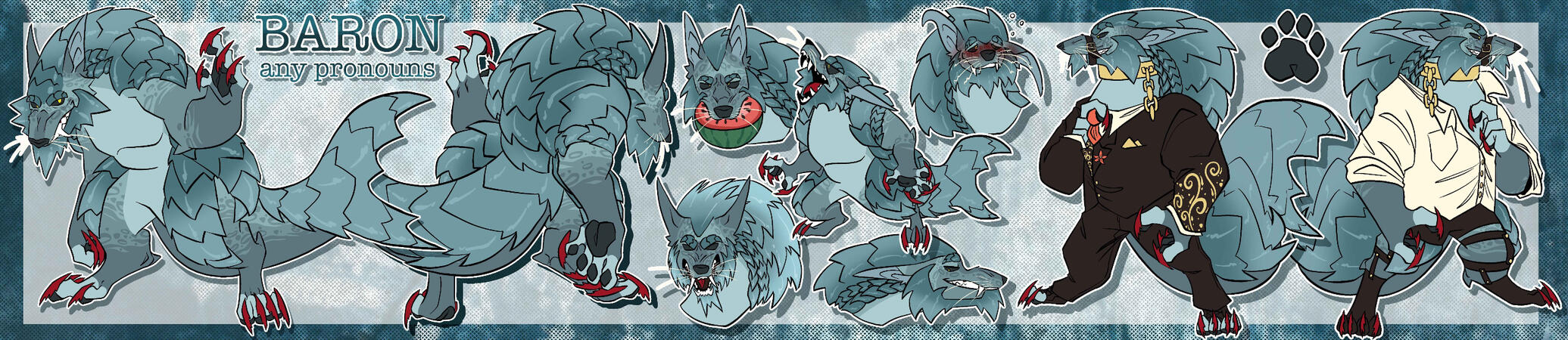 +back, fullbody, clothes design, 3 headshots, chibi